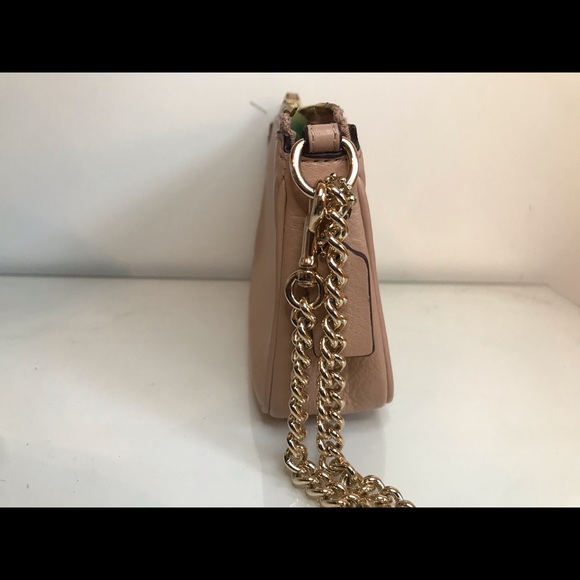 Pinkish leather Coach wristlet - Picture 5 of 6